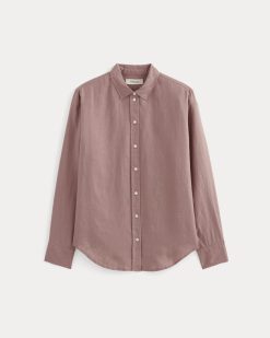 Alternative view of The Must-Have Shirt in Linen | Rose Dusk