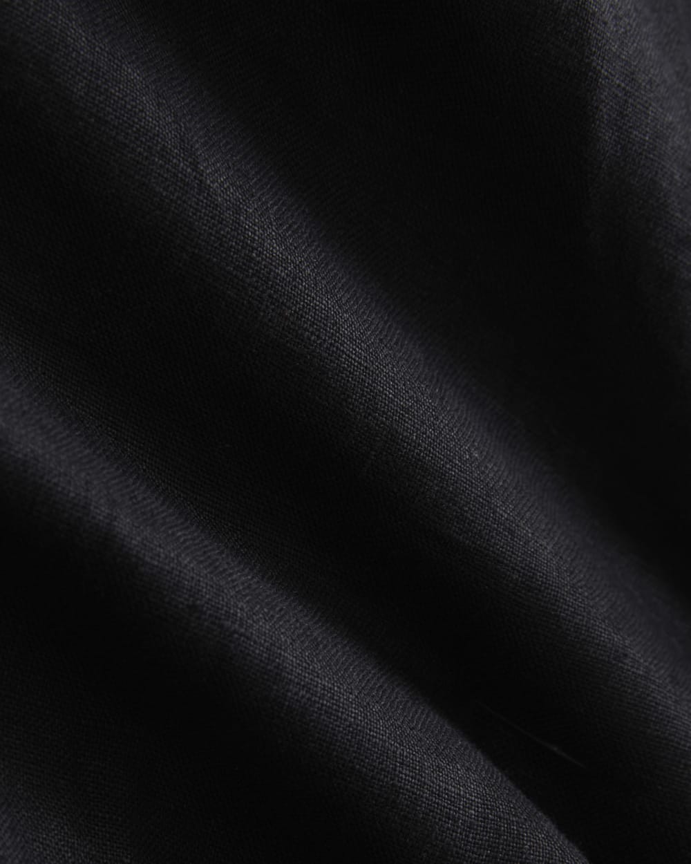 Flowy Short in Linen | Black - Image 6