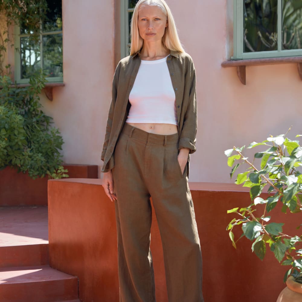 The Must-Have Shirt in Linen | Beech - Image 7
