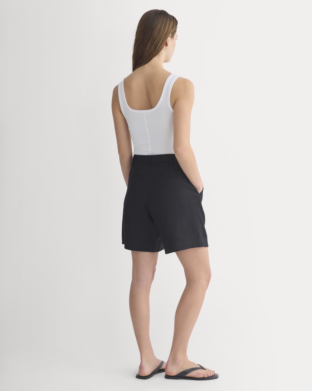 Tailored A-Line Short | Black - Image 6