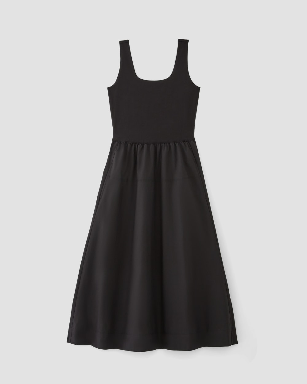 The Supima® Jersey Riviera Dress | Black - Image 2