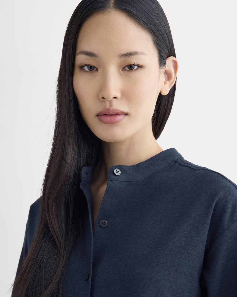 Flannel Shirt | Navy - Image 4