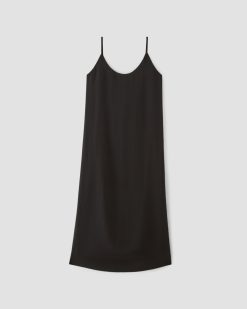 Alternative view of The Summer Slip Dress | Black