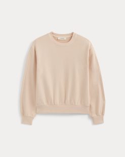 Alternative view of Lightweight Terry Blouson Crew | Pale Peach