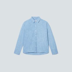Alternative view of The Boxy Oxford | Mid ReChambray