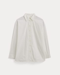 Alternative view of The Boyfriend Shirt in Ultrasoft Cotton | White