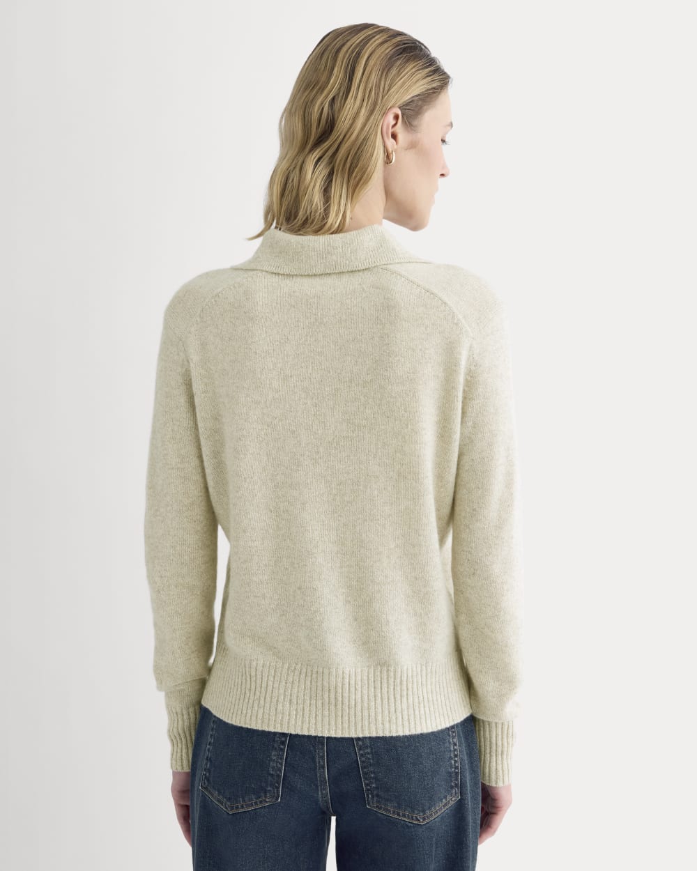 Cashmere Polo Sweater | Canvas - Image 5