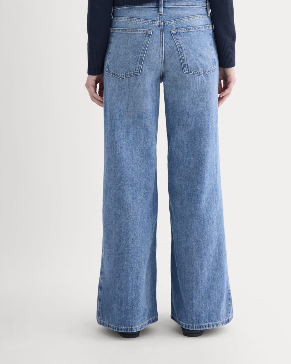 Paneled Wide-Leg Jean | Tungsten Scratch - Image 6