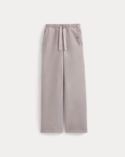 Alternative view of Everlane x The Laufey Foundation Wide-Leg Sweatpant | Burnished Lilac