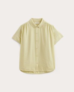 Alternative view of The Square Shirt in SoftLuxe | Banana Crepe
