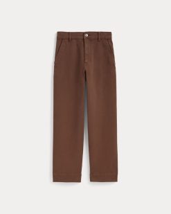 Alternative view of The Utility Straight-Leg Pant | Rosewood | 28.5 Inseam