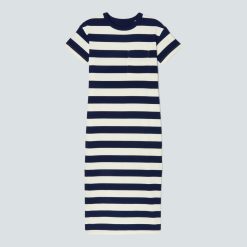The Organic Weekend Maxi Dress | Navy / Canvas