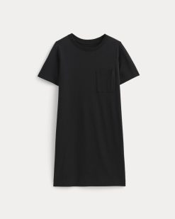 Alternative view of The Organic Cotton Weekend Tee Dress | Black