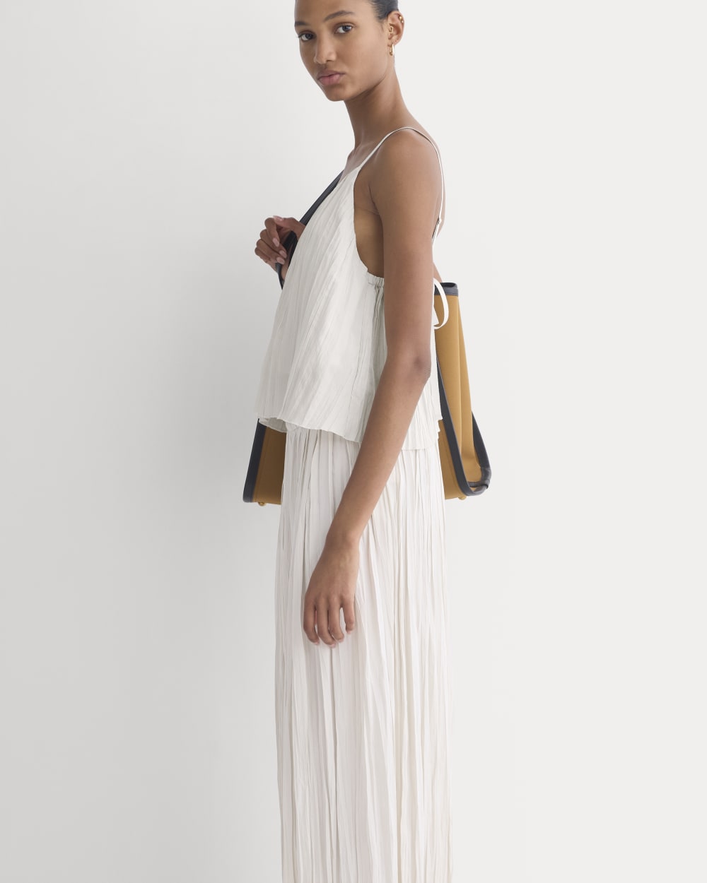 Crinkle Wide-Leg Pant | Birch - Image 4