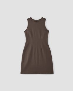 Alternative view of The Dream '90s Shift Dress | Earth Brown