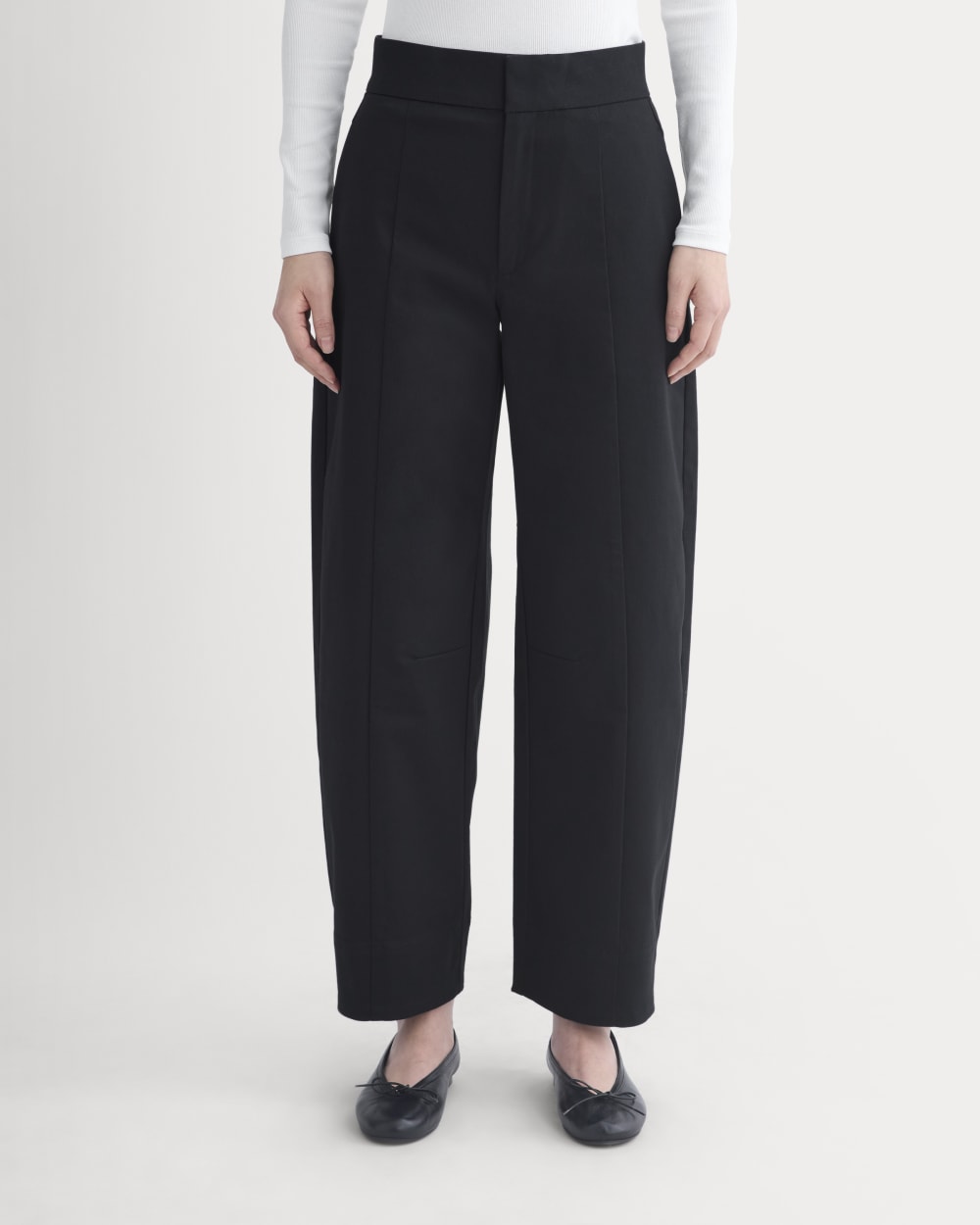 Seamed Balloon Pant | Black - Image 4