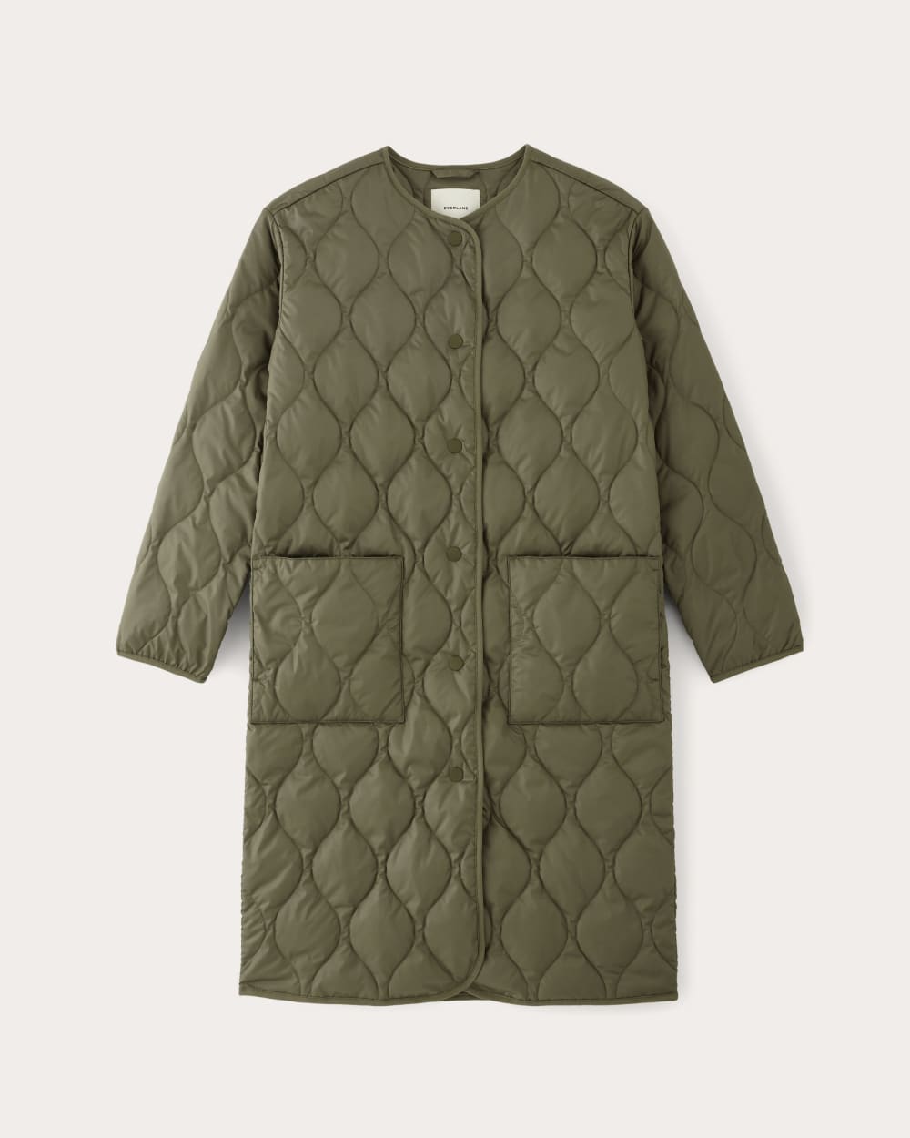 The Long Quilted Liner | Kalamata - Image 2