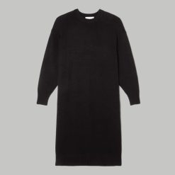Alternative view of The Cashmere Midi Dress | Black