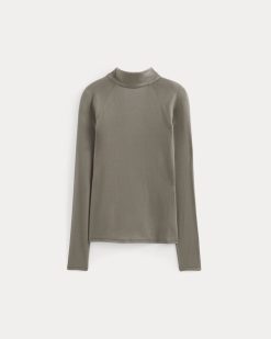 Alternative view of Tie-Neck Top in Butterluxe | Taupe