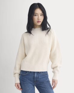 Cropped Ribbed Crew in Everyday Cotton | Canvas