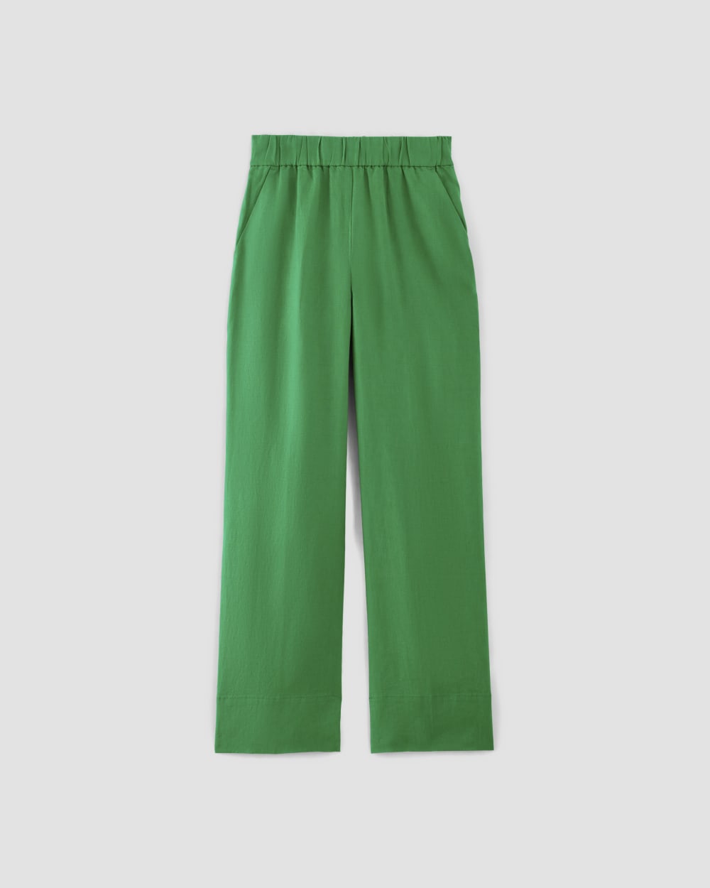 The Linen Easy Pant | Grass Green - Image 2