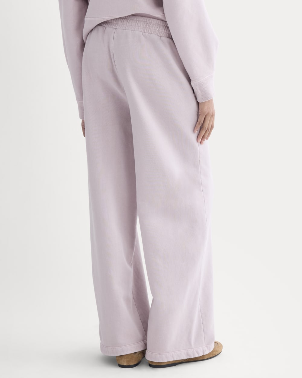 Everlane x The Laufey Foundation Wide-Leg Sweatpant | Burnished Lilac - Image 6