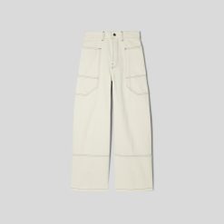 Alternative view of The Way-High® Gardener Cropped Jean | Ecru