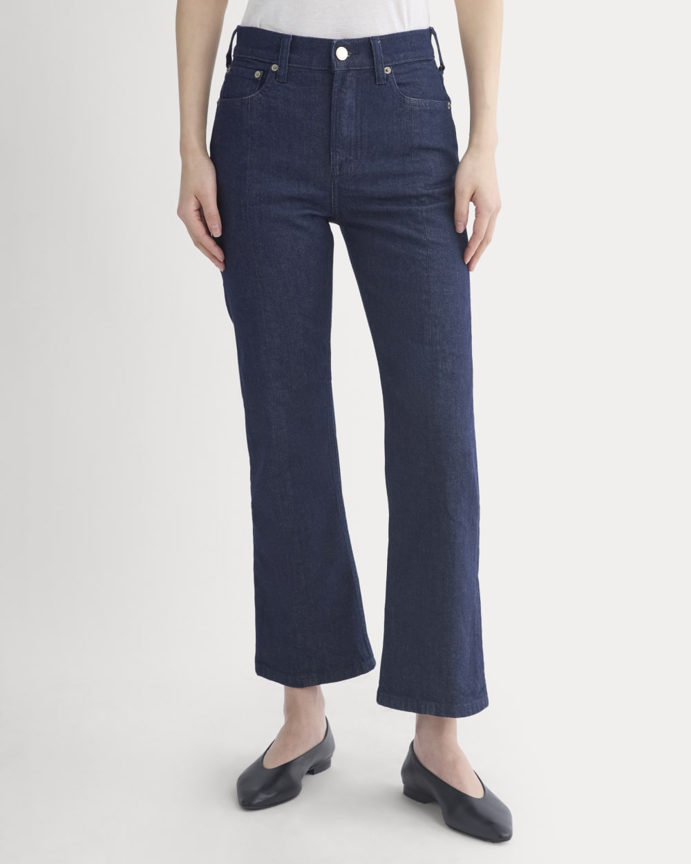 High-Rise Kick Flare Jean | Tungsten Rinse - Image 4