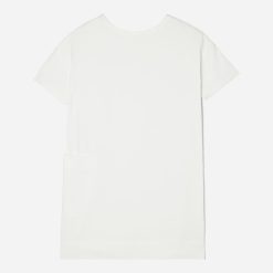 The Oversized Mariner Dress | White
