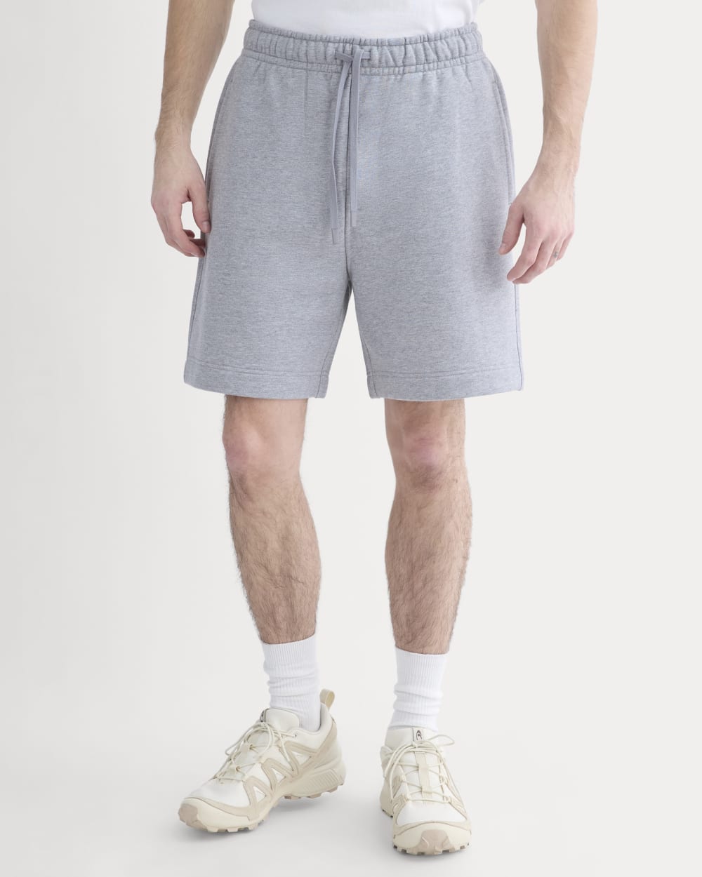 Luxe Fleece Easy Short | Vintage Heather Grey - Image 5