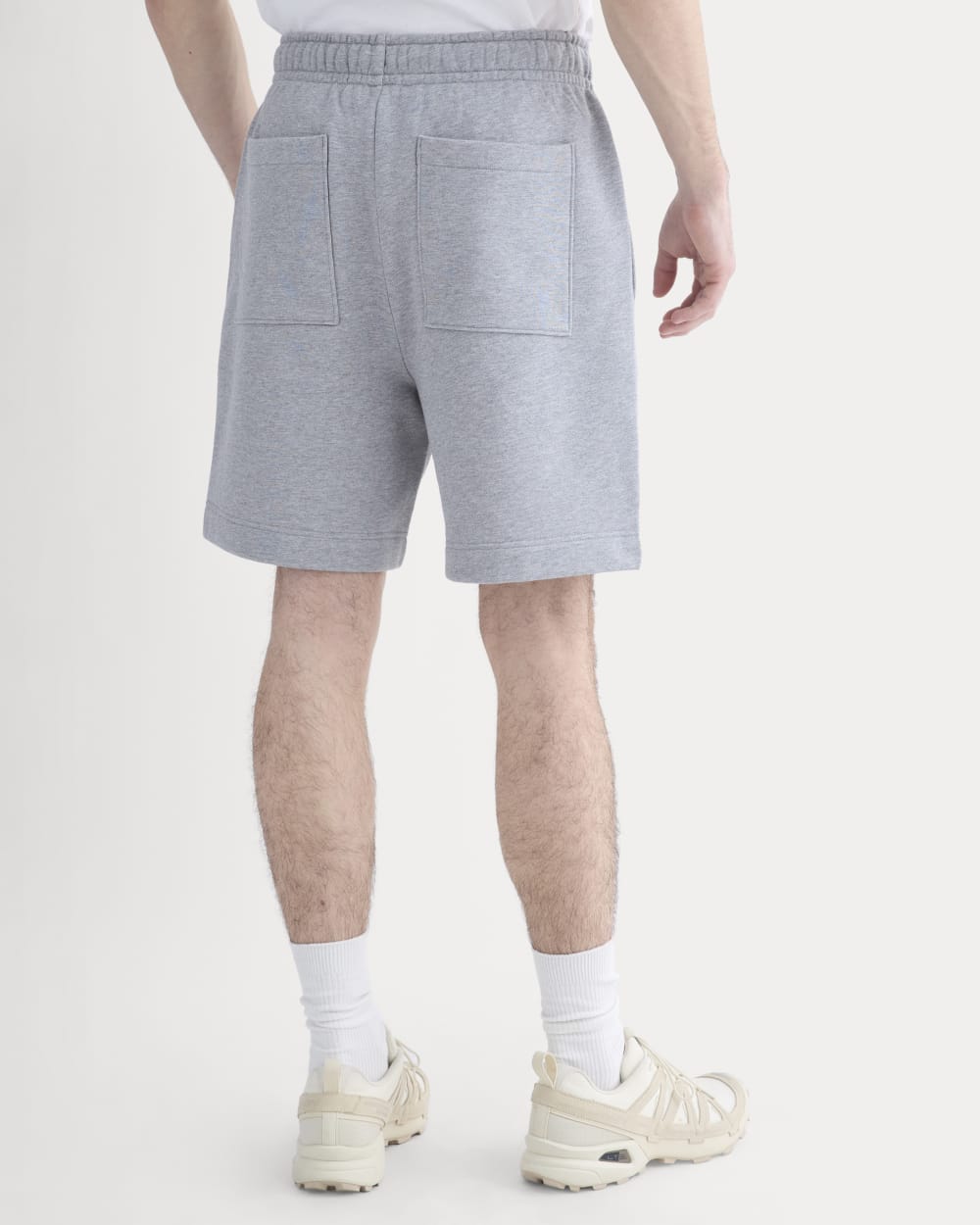 Luxe Fleece Easy Short | Vintage Heather Grey - Image 6