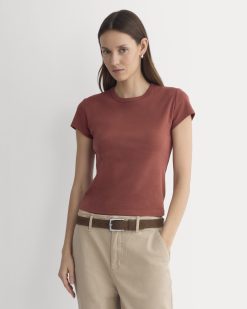 RetroSoft Cotton Crew | Henna Red