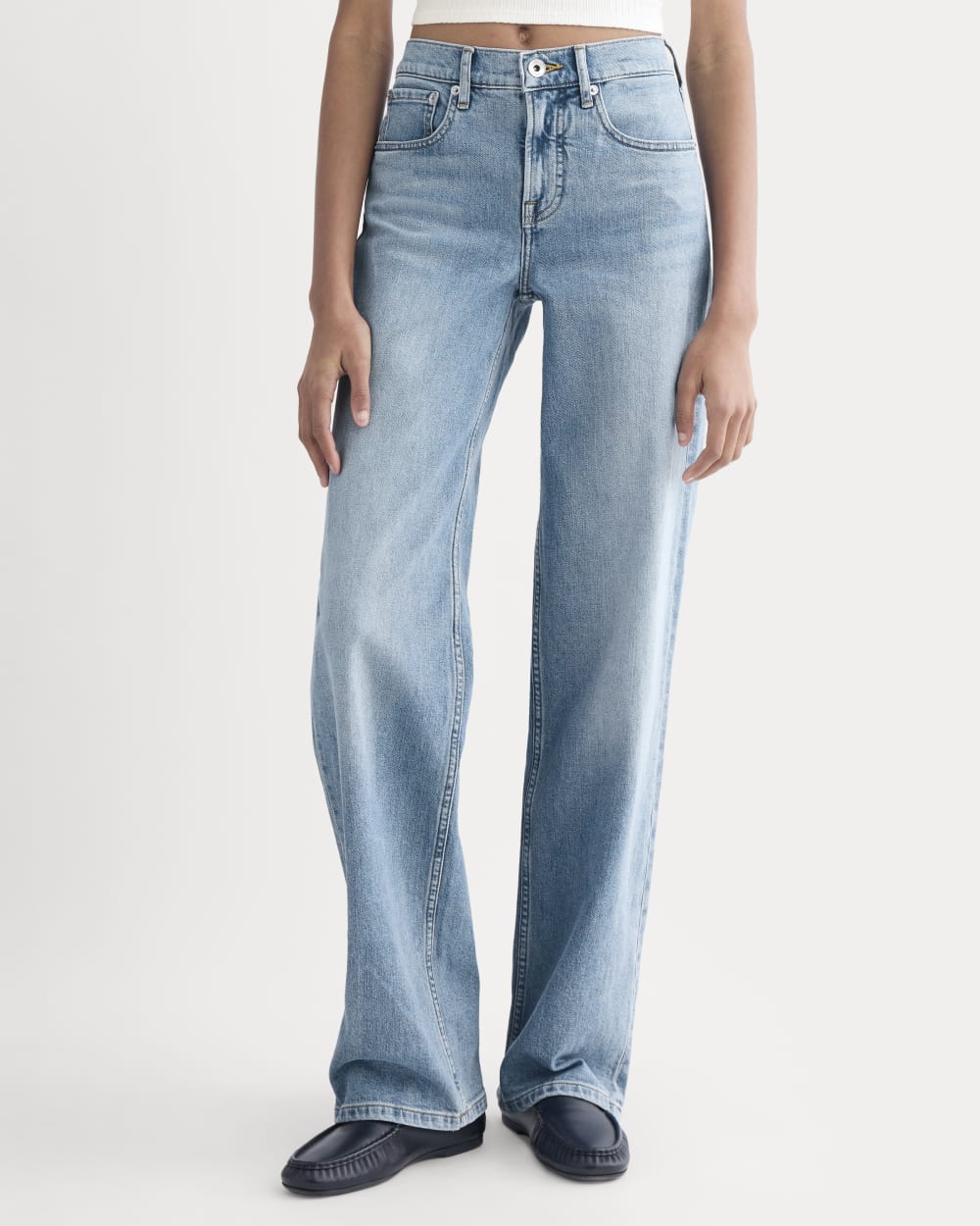 The Column Jean | Vintage Light Indigo | 31 Inseam - Image 3
