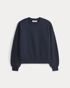 Alternative view of Lightweight Terry Blouson Crew | Navy