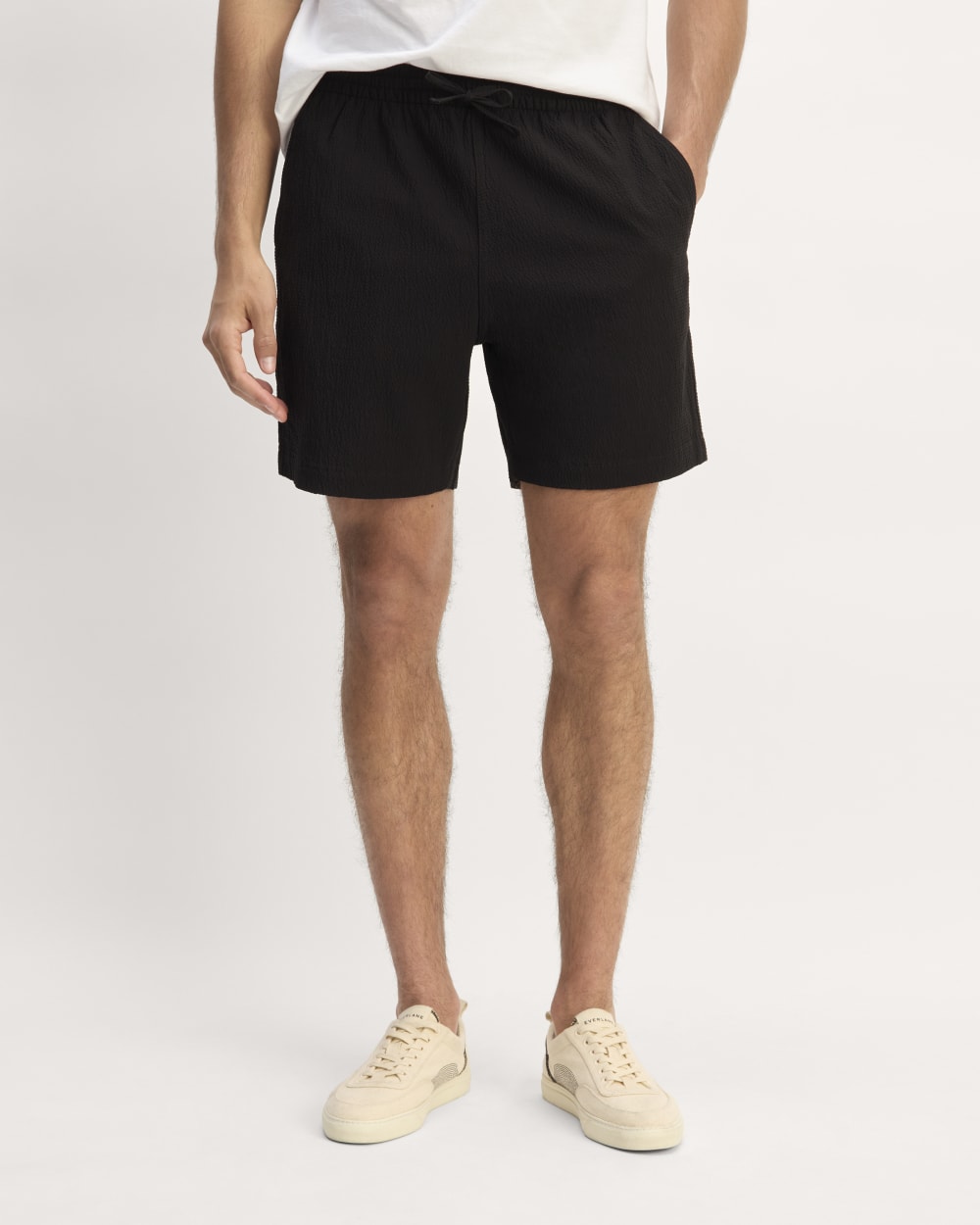The Seersucker Short | Black - Image 3