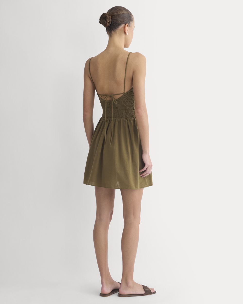 Gauze Smocked Mini Dress | Beech - Image 4