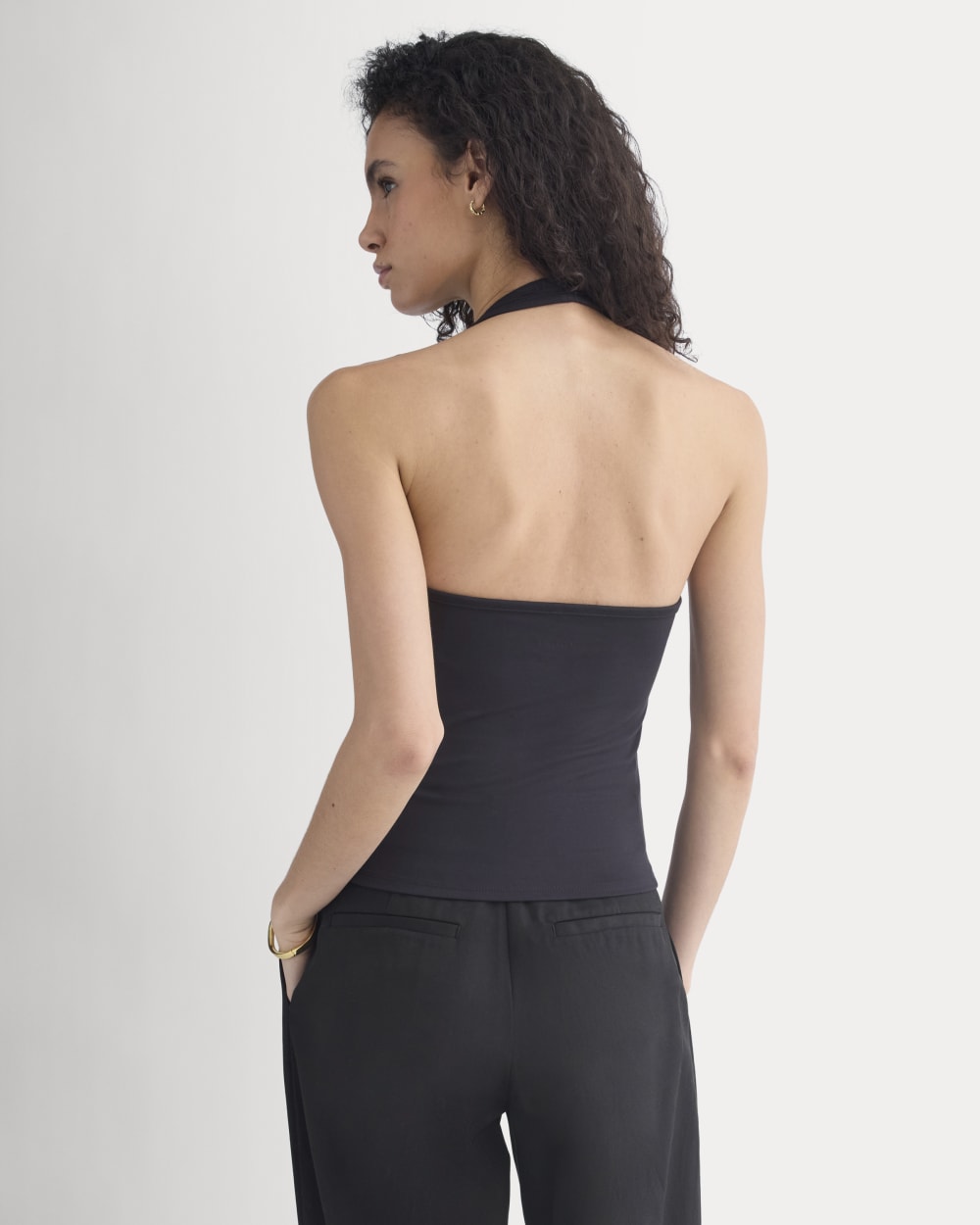 Halter Tank | Black - Image 5