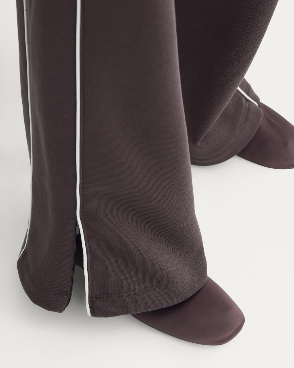 Luxe Fleece Track Pant | Dark Chocolate - Image 4