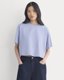 Forever Jersey Cropped Tee | Aleutian