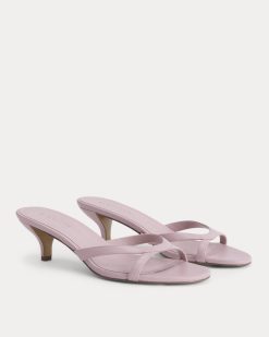 Alternative view of Sculpted Heel Sandal | Pale Mauve
