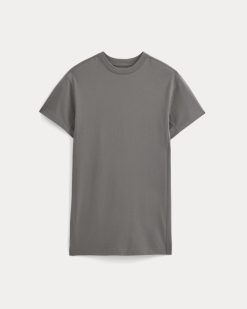 Alternative view of Weekend Tee Mini Dress | Charcoal Grey