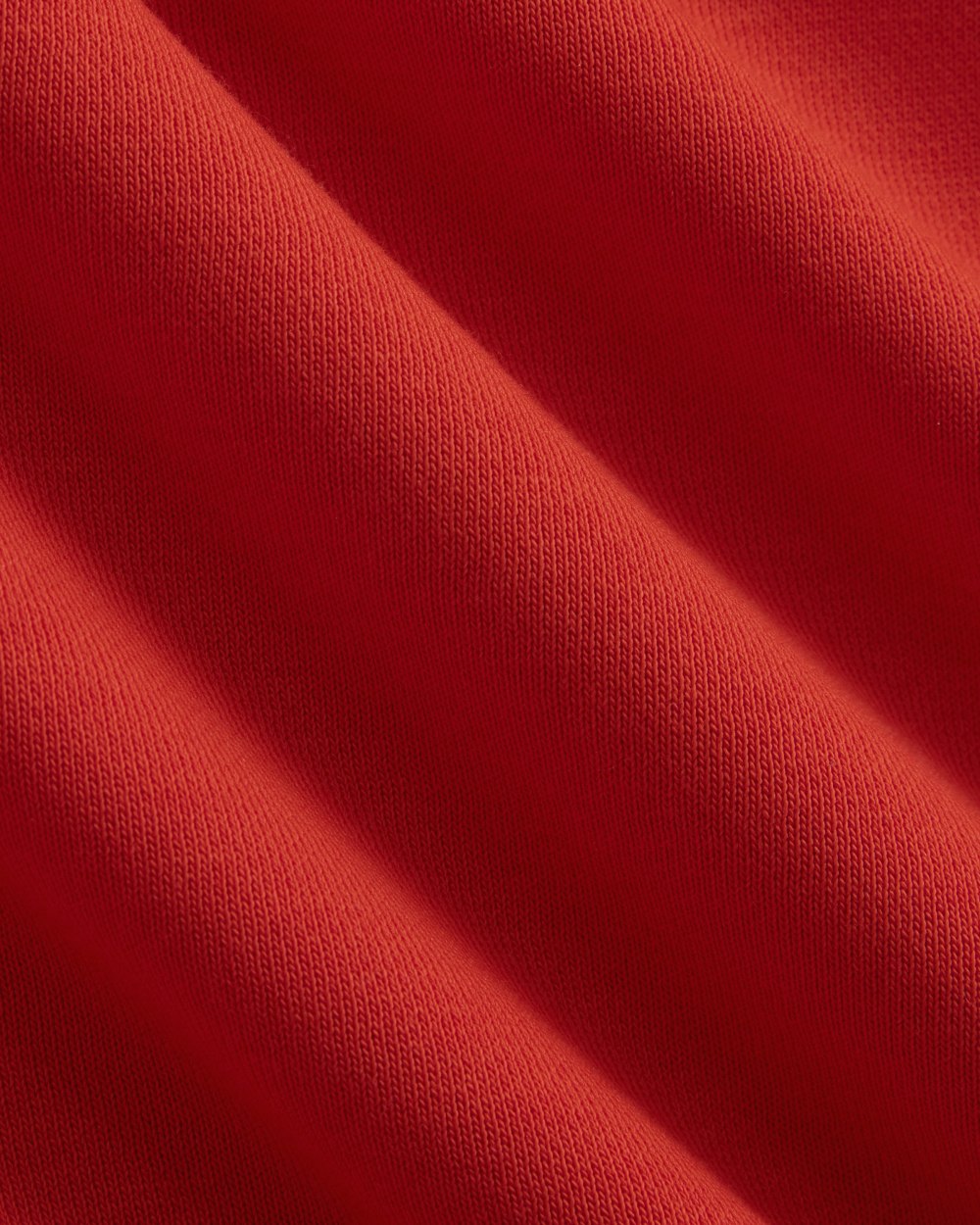 Luxe Fleece Half-Zip Sweatshirt | Fiery Red - Image 6