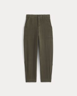 Alternative view of Patch Pocket Ballon Pant in Buttersoft | Olive Night