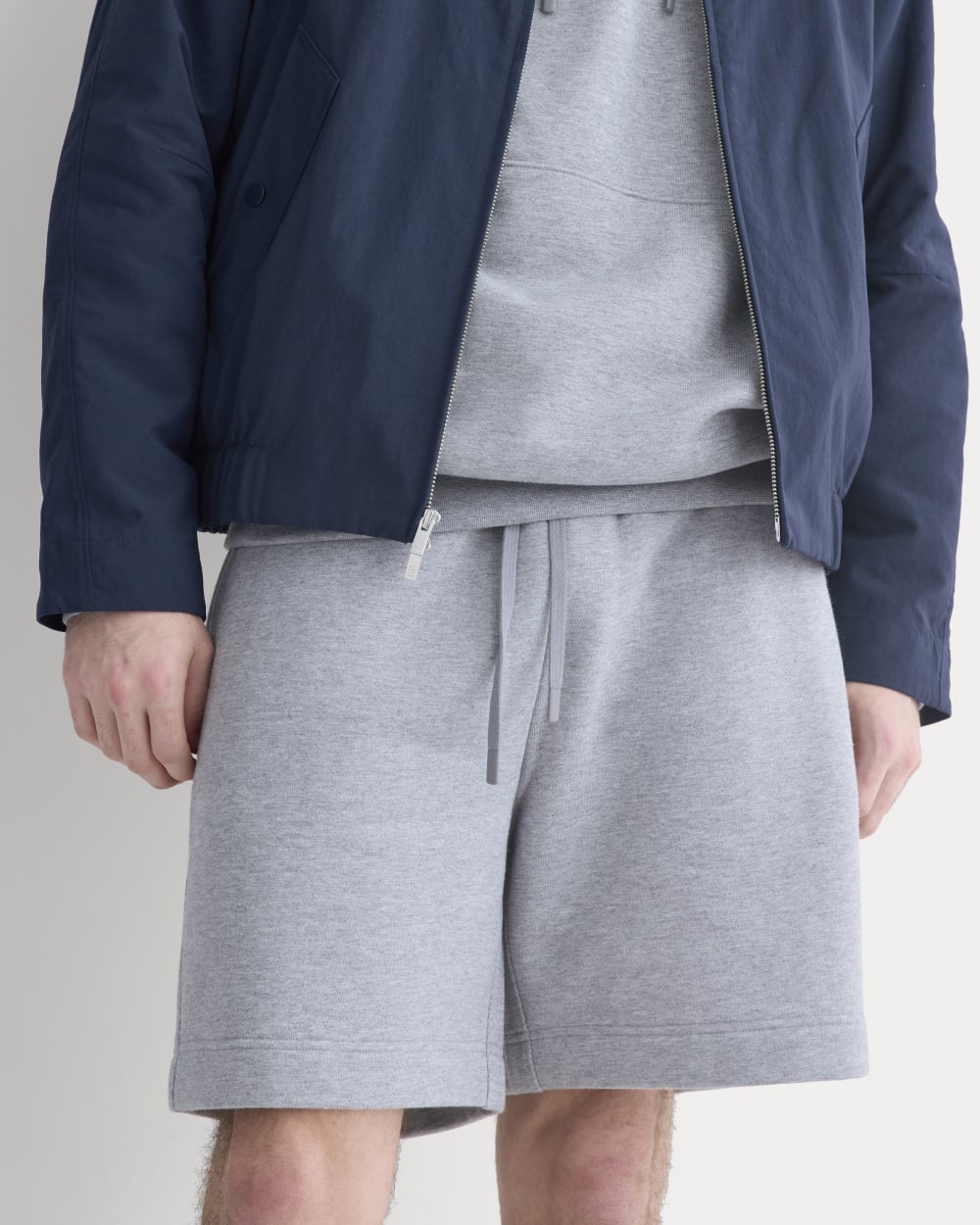Luxe Fleece Easy Short | Vintage Heather Grey - Image 4