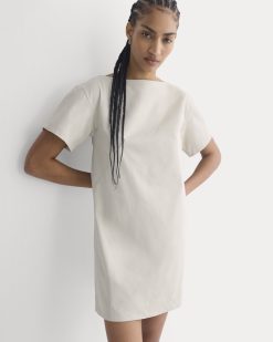 Boatneck Mini Dress | Peyote