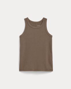 Alternative view of The Tank in Essential Cotton | Mocha