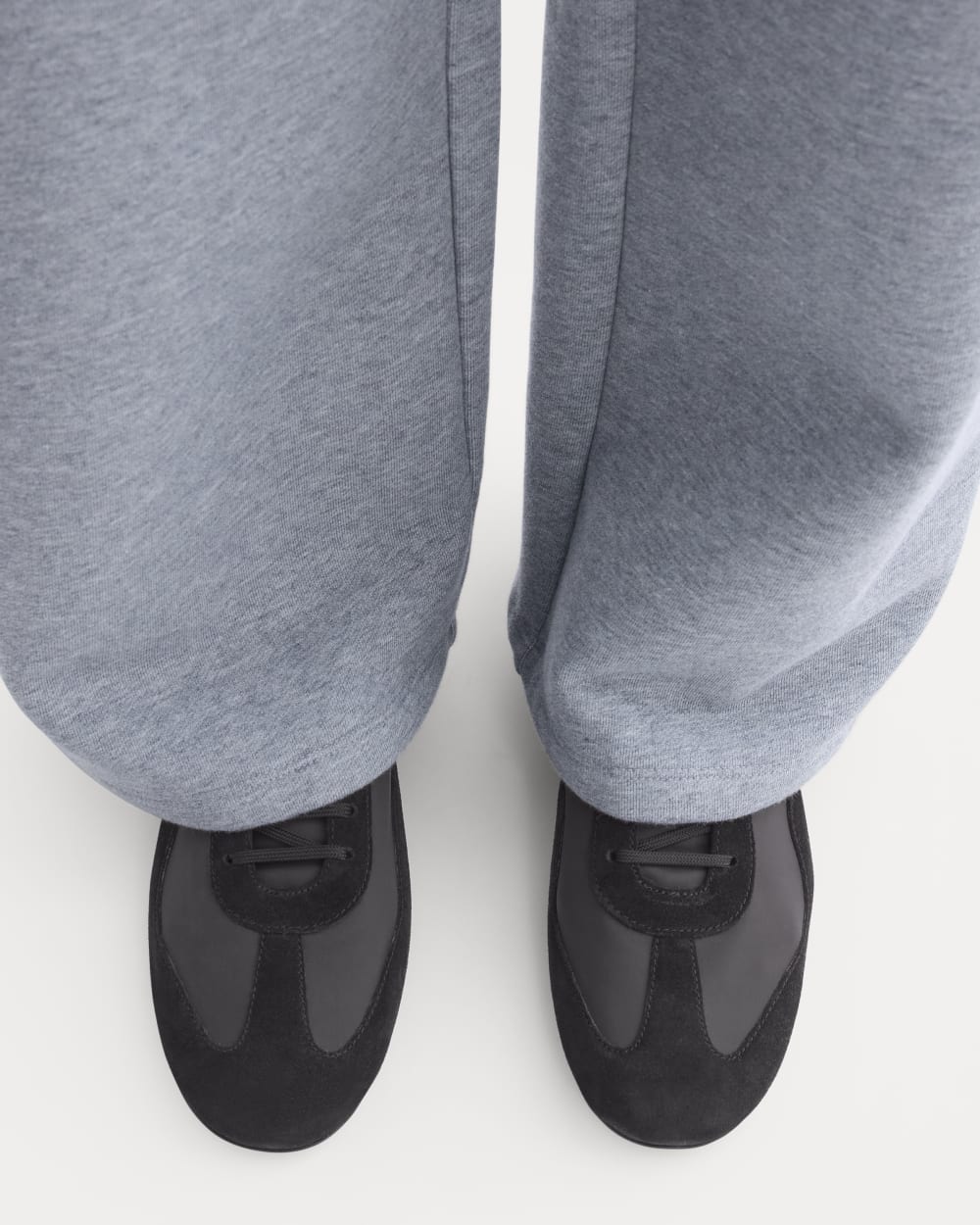 Ballet Sneaker | Black Suede - Image 4