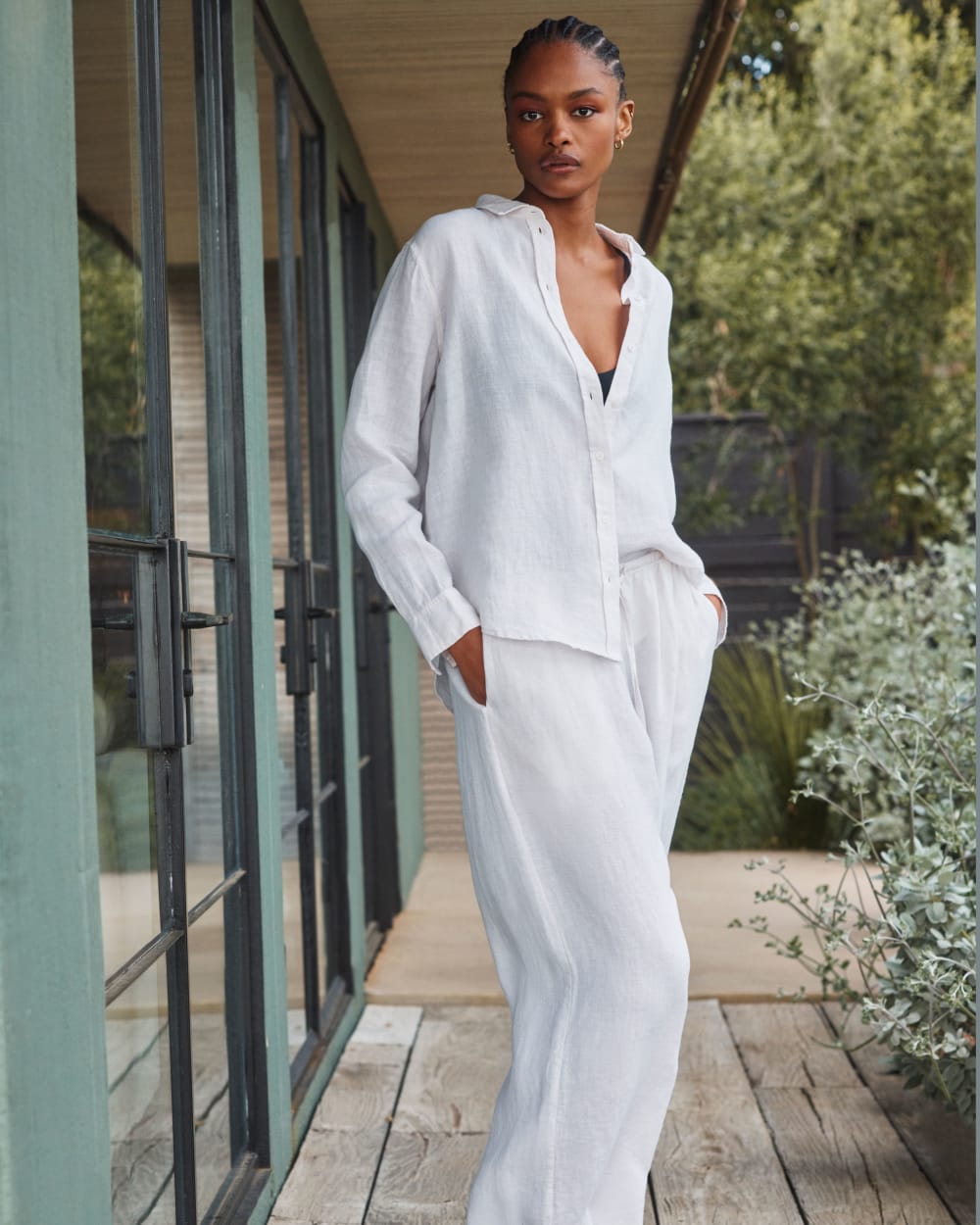 The Must-Have Shirt in Linen | White - Image 8