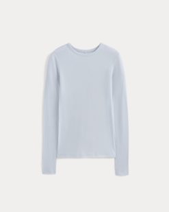 Alternative view of Tissue Long-Sleeve Crew | Skywriting