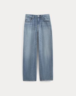 Alternative view of Loose Curve Jean | Tungsten Bright